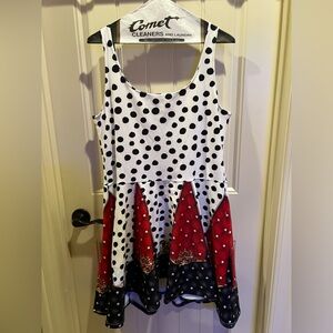 Cruella Dalmatian Disney Bounding Dress